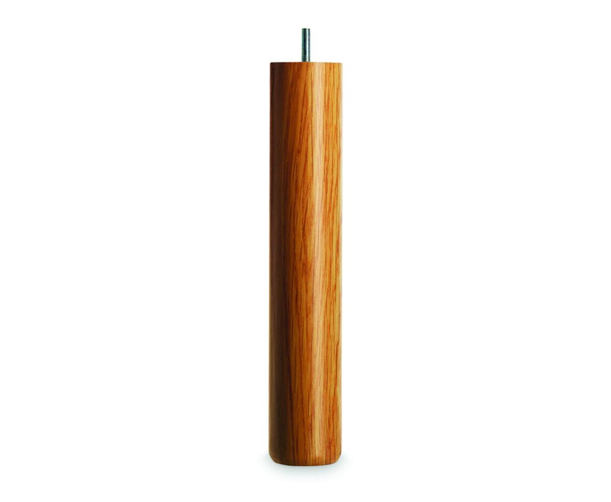 Poot Rond geolied eikenhout